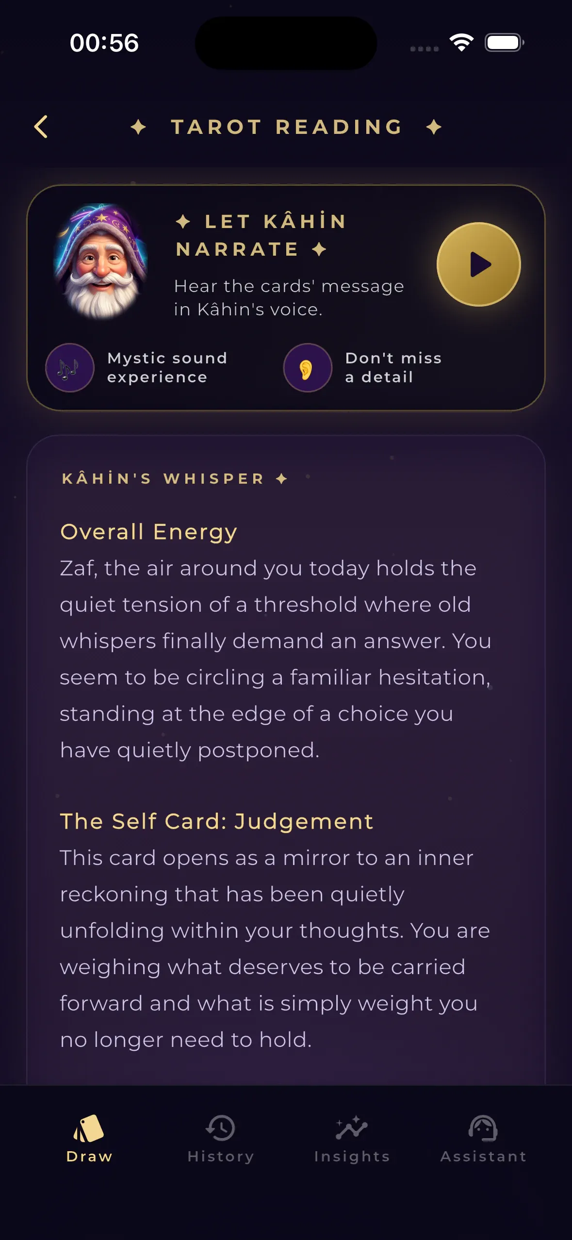 Luvris Tarot — Ask your question, draw three cards — they have a message for you.